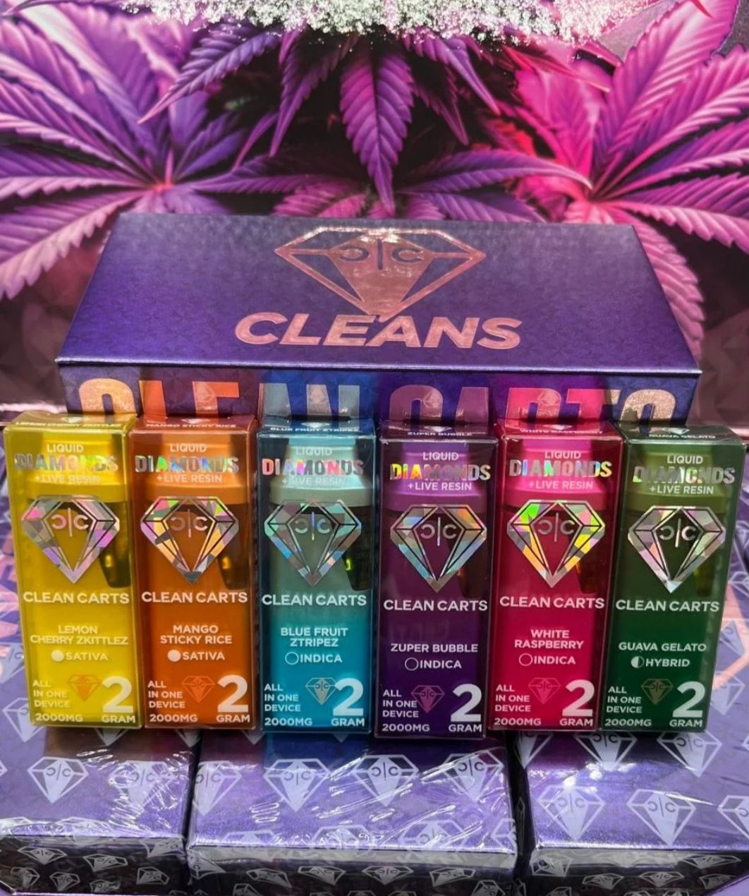 4952074993274039860_121 Clean Carts 2 Gram liquid diamond and live Resin Disposables