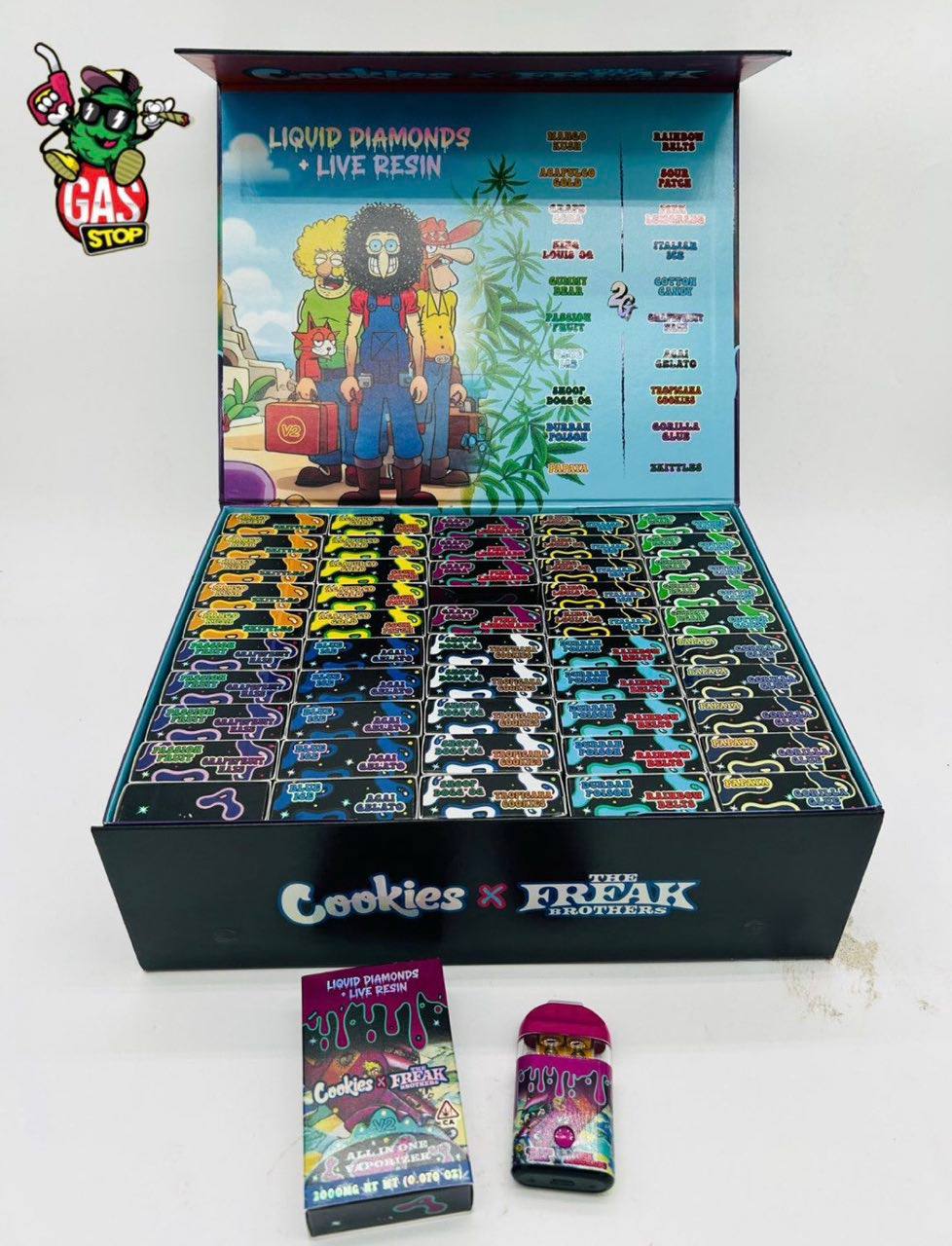 5005991259633987337_121 Cookie X The Freak Brothers Dual 2 Gram Disposable