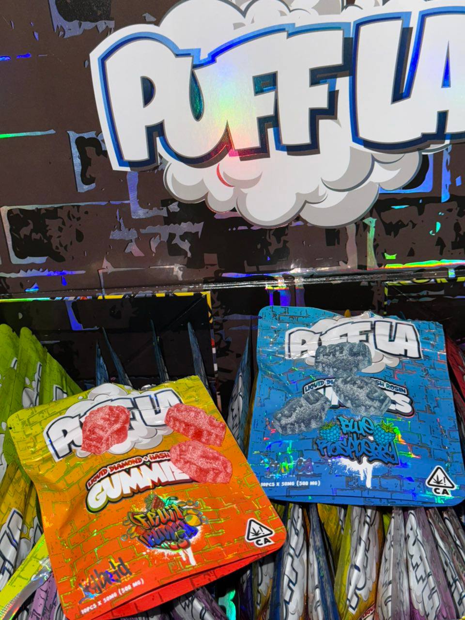 5037769976060161580_121 PUFF LA HASH ROSIN GUMMIES 500mg