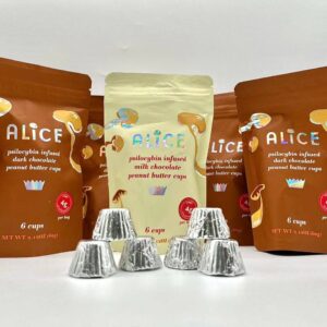 Alice Psilocybin Infused Peanut Butter Cups 4000MG