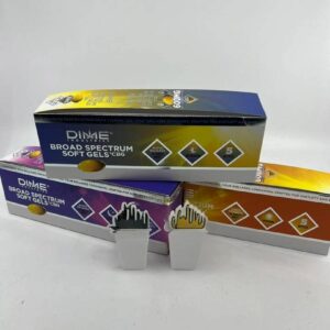 Dime Soft Gels THC + CBD Pills 600mg