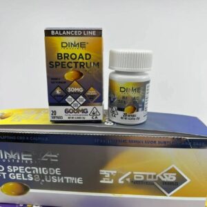 Dime Soft Gels THC + CBD Pills 600mg